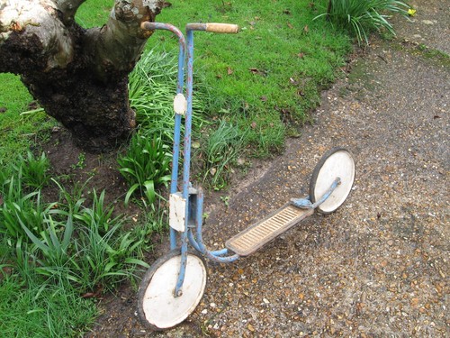 Vintage 1950 kids scooter - 1950's,
