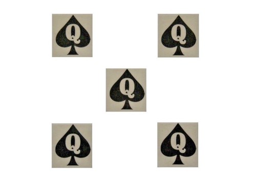 Mini queen spades - of, qos