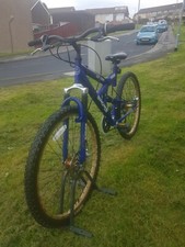 Full Suspension disc brake 18 speed mountain bike. Free local delivery within 5