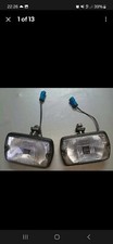 Peugeot 106 Genuine Front Bumper Fog Spot Lamps Lights Rallye XSi Mk1 306 ZX ?