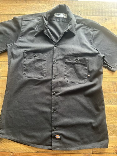 Dickies men black solid - men's, m