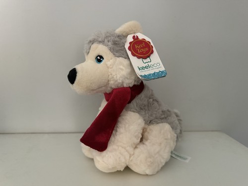 Keeleco dog husky with red - husky,