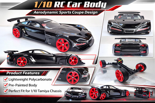 Adjustable body shell - rc,