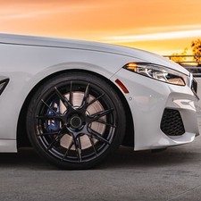 20" Blaque Diamond BD-F18 Black 20x9 20x11 Wheels Rims Fits BMW G30 520 530 540