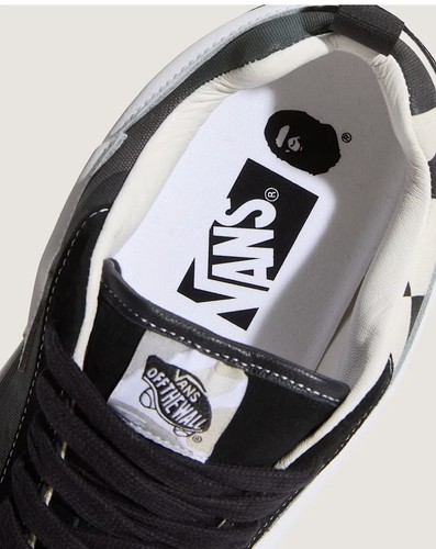 Vans bape knu skool - skool, men's