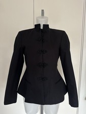 Zara peplum frog clasp jacket