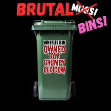 4 x Offensive Wheelie Bin