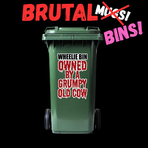 Offensive wheelie bin - offensive,