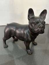 Vintage Bronze French Bulldog