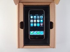 Apple iPhone 2g 8gb 1st Generation A1203 & Black Slim Box  iOS 3.0 - Rare 2007