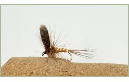 Barbless dry trout flies - barbless,