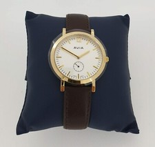 AVIA Mens Watch Leather 320251 Limited Edition NEW BOXED GENUINE FAST SHIP