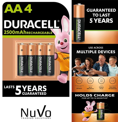 Duracell 2500 mah - aa,