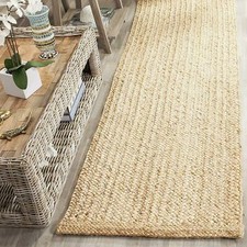 Jute Rug Carpet Runner Natural