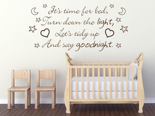 Childs nursery wall - childs,, quote