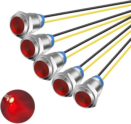 5pcs 10mm led metal - 10mm,