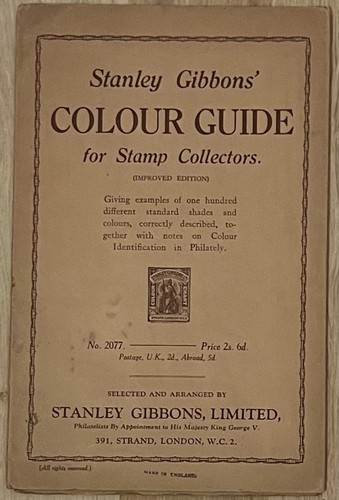 Stanley gibbons colour guide - gibbons',