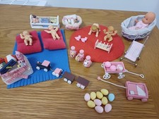 Vintage dolls house nursery - house,