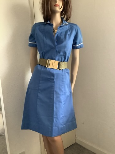 Classic blue with white - with, piping