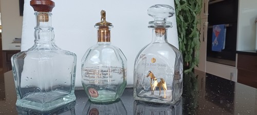 Old empty bourbon - , whiskey
