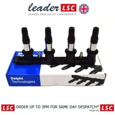 Turbo Ignition Module Coil Pack Vauxhall Astra J Mk6 55561655 Delphi New 1.6