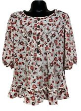 Next Girls Rustic Ditsy Floral  Frills Top Age 7 Years Chest 74 L43 cm Approx.