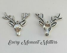 5 x Tibetan Silver STAG DEER