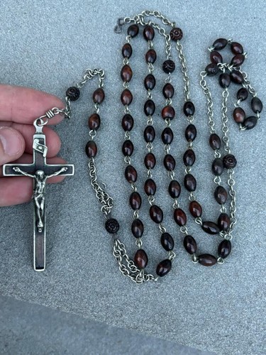 Old missionary rosary - missionary, rosary,