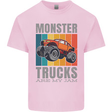Monster Trucks are My Jam Kids T-Shirt Childrens