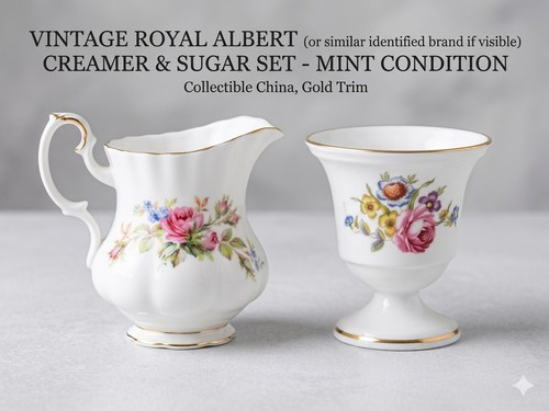 Mismatched vintage tea set - vintage,