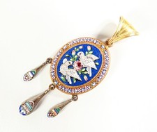 Antique Micromosaic Miniature