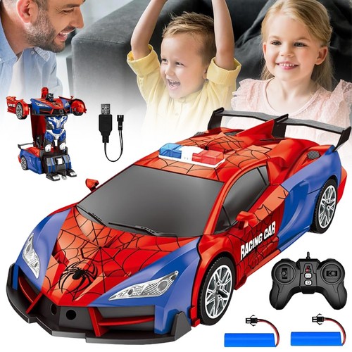 Transforming police car robot - car,
