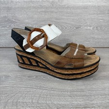 Rieker Sandals Womens Brown UK