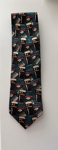 Pure silk vintage guinness tie - silk,