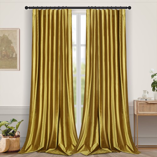 Luxury crushed velvet curtains - luxury,