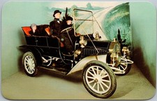 Vintage Postcard Model F Touring Car Display Manitou Springs, CO 1970s
