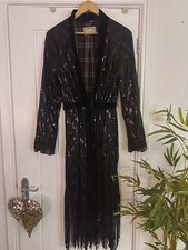 Free People Black Sequin Long