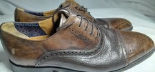 Florsheim Imperial Bio Comfort vintage brown leather upper men's shoes UK8.5