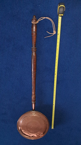 Vintage copper long handle - vintage,
