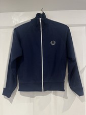 Boys Fred Perry Zip Up Top Jacket Size Small Fits Age 9-10 Years