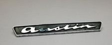 'AUSTIN'  CAR BADGE SILVER ON