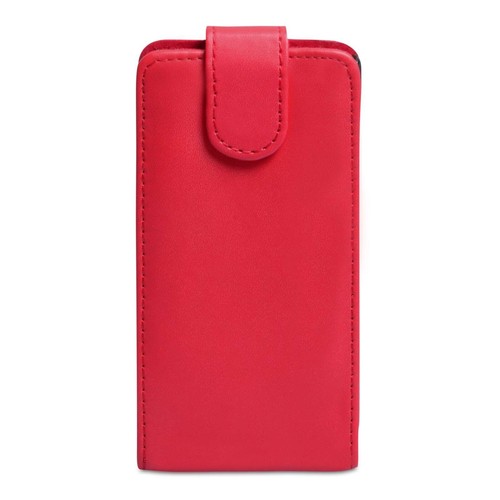 Ku990 red flip case - red,