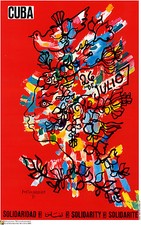 Political Cuban POSTER.Rene