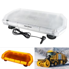 LED Light Bar Van Roof Recovery Warning Strobe Flashing Beacon Magnetic 12V/24V