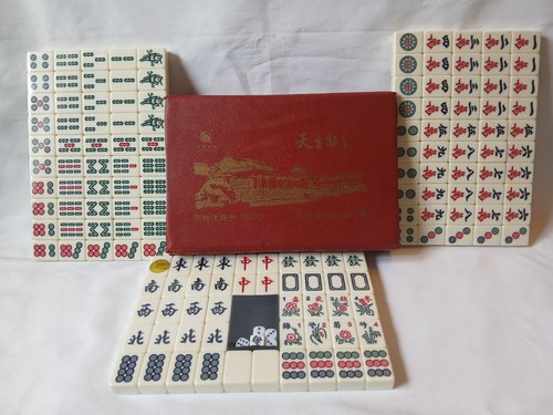 Mahjong set 144 - set, back