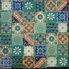 36 AUTHENTIC MEXICAN TILES