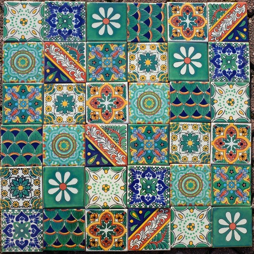 Mexican tiles botanist mix - mexican,