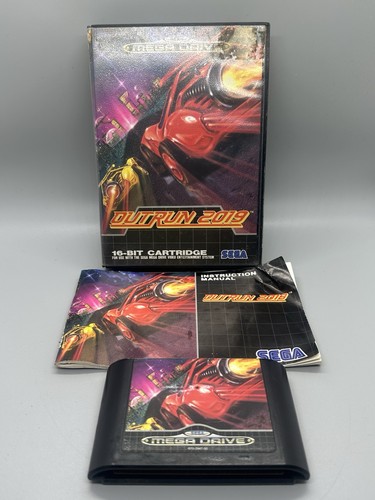 Sega mega drive game outrun - sega,