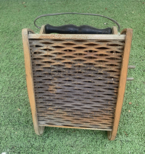 Antique electric fire - antique,