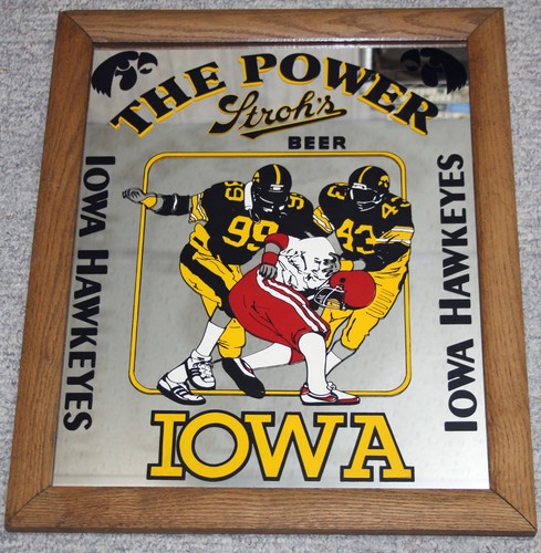 Stroh beer the power - power, iowa